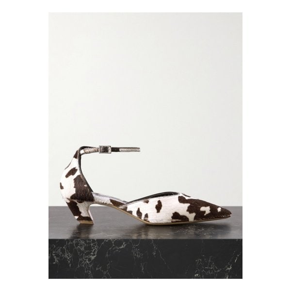 르 몽드 베릴 빅토리아 카우 프린트 카프 헤어 펌프스 멀티컬러 46376663162892482