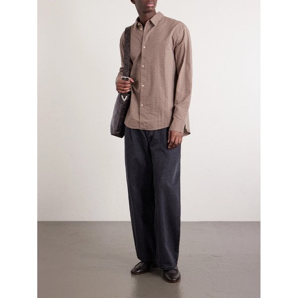 어 카인드 오브 가이즈 풀비오 스트라이프 코튼 시어서커 셔츠 46376663162995934