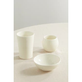 부르넬로쿠치넬리 브루넬로쿠치넬리 오프화이트 세라믹 볼 3종 세트 46376663162531920