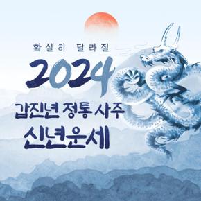 2024 갑진년 정통 사주 신년운세(정상가 18700원, 15%할인)