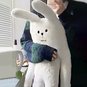외계인 토끼인형 쿠션 애착 봉제인형 바디필로우