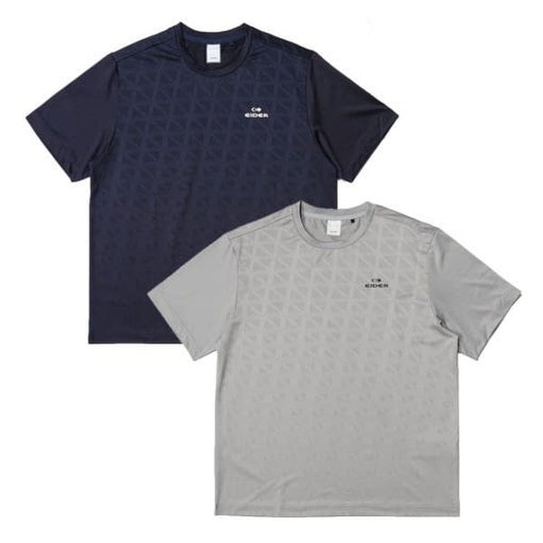 [부산점] 자카드 H 남성 반팔라운드 티셔츠 DMM24203