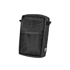 우탄크래프트 파우치 Armor 07 Net Zipper Pouch L, Canvas, Black