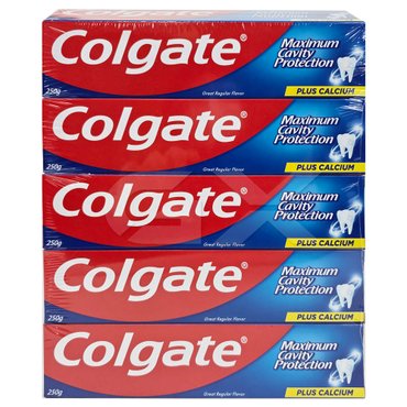  Colgate 콜게이트 그레이트 레귤러 치약 250g x 5개 코스트코 무료배송 gx