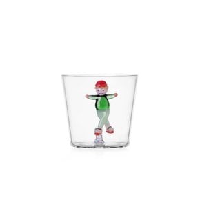 Olympic Snow Games Tumbler Water Little girl and ice skating