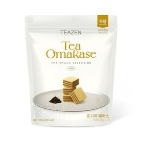 [본사 직영]티젠 티오마카세 호지차 웨하스 100g (무당)