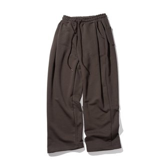 매스노운 UNMEASURED LOGO TWO TUCK SWEAT PANTS MFITP001-BR