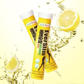  에버슬림 발포비타민 레몬맛/가르시니아 18정