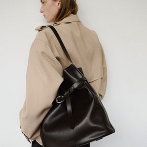 Mandu belted shoulder bag Umber