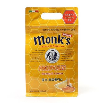  몽스 프로폴리스 목캔디 280g