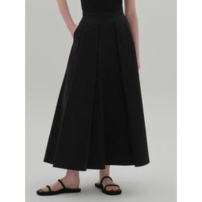 magaly pleats skirt_black