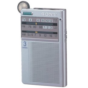 SONY ICF-R55V FM 라디오