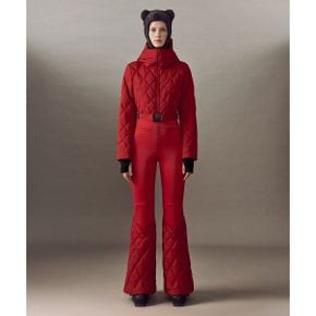 IENKI 여성 스키 빕 팬츠 쉘 레드 SKI BIB PANTS SHELL RED