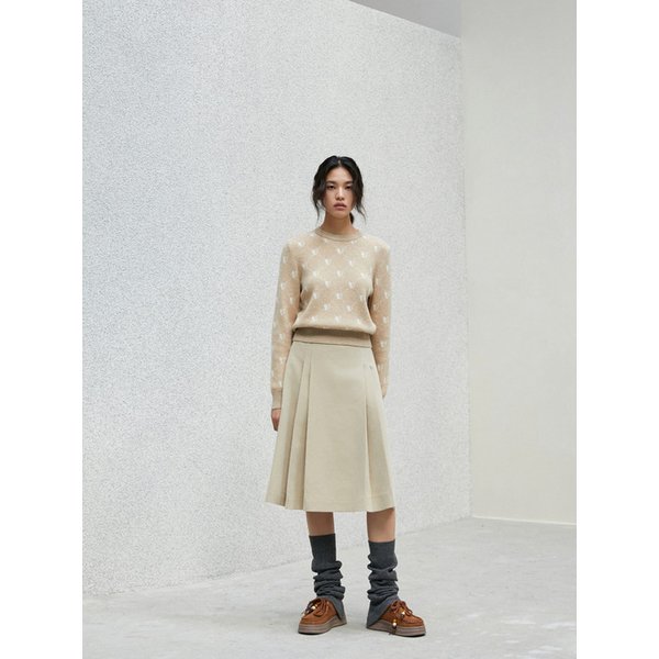주름 미디 스커트 AR4WSA64