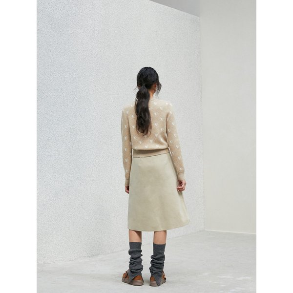 주름 미디 스커트 AR4WSA64