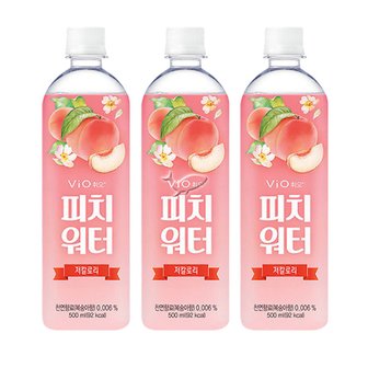  휘오 피치워터 500ml x 12개