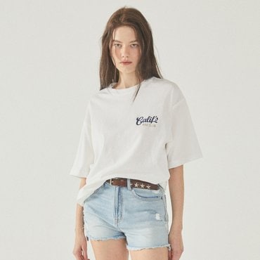 후아유 Dyed Back Graphic T-shirt  WHRPF2524U
