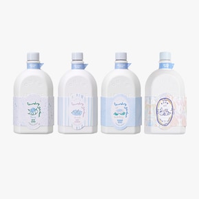 그리너리자스민+소피제라늄+베르가못뮤게+아니스바닐라 퍼퓸 섬유유연제 500ml*4개