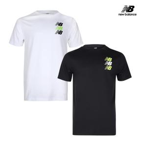 [무료배송] 뉴발란스 클래식 스택드 티셔츠 2종 택일