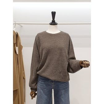 ZOOC [파주점] 쥬크 주크 루즈핏 알파카울혼방 홀가먼트 니트​ V254KSK948