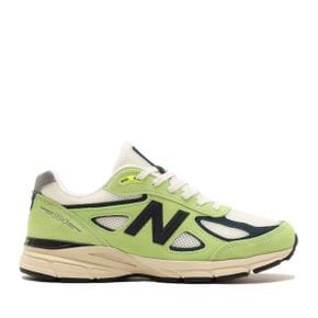 5366096 New Balance 990 V4 Lime/Black U990NB4 Mens