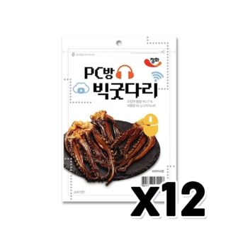  PC방 빅굿다리 간편술안주 65g x 12개