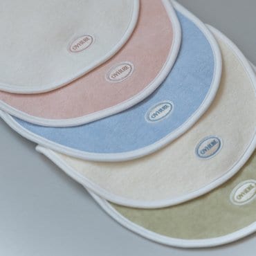 오브히어 코튼 테리 턱받이(5 colors)