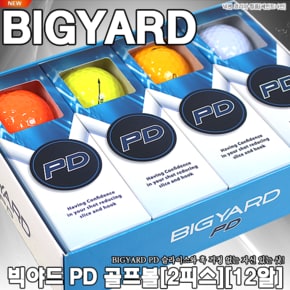 [넥센] NEW BIG YARD (빅야드) PD 골프볼[12알][정품][화이트]