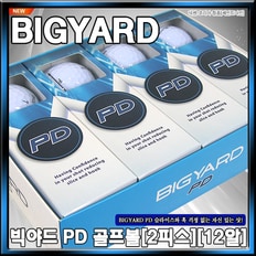 [넥센] NEW BIG YARD (빅야드) PD 골프볼[12알][정품][화이트]