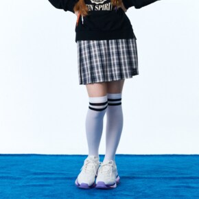 [2color]여아 체크 플리츠스커트 pants