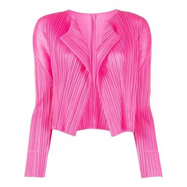 플리츠플리즈 가디건 PP48JO40523 CARMINE DOM