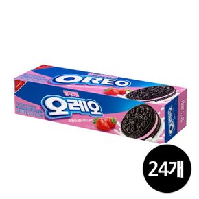 오레오 딸기크림, 100g, 24개