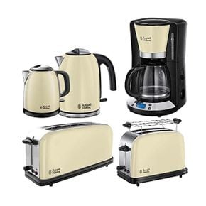 독일 러셀홉스 토스터기 1328683 Russell Hobbs Colours Plus Cream Breakfast Set Toaster Kett