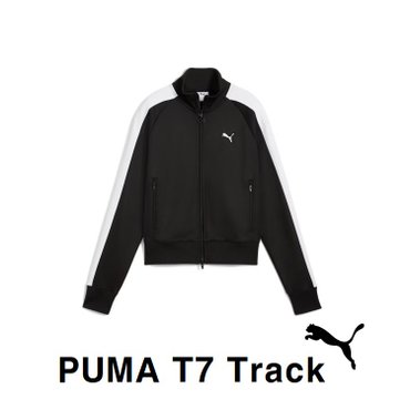 푸마 629796 01 로제 여성 크롭  T7  숏 기장 트랙 자켓 T7 ALWAYS ON Short Track Jacket