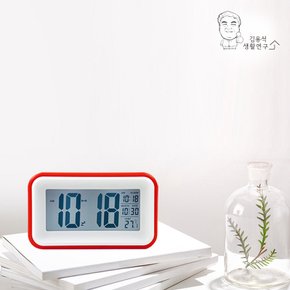 LED 라이트 탁상시계 무소음 알람시계 인테리어