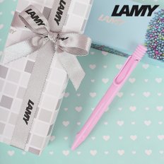 LAMY 라미  사파리 볼펜 라이트로즈 무료각인