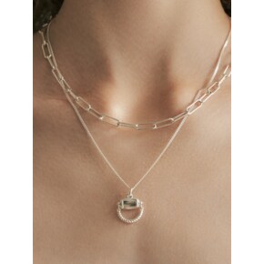 handle necklace _ B(simple chain)