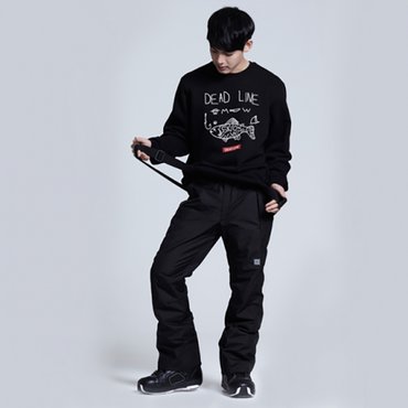 라시엘로 LAY-P702-BLACK-M 남녀공용 스키복 보드복 바지 팬츠