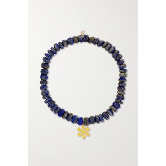 시드니 에반 시드니에반 플루이드 14k 골드 라피스 라줄리 에나멜 브레이슬릿 블루 1647597292187749