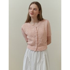 Cake puff cardigan (pink)