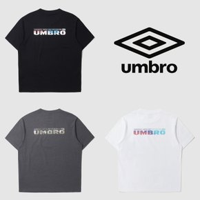 UMBRO 패턴 레터링 프레쉬 반팔 티셔츠 블랙 외 UP321CRS70