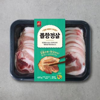  G[도드람] 한돈 뽈항정살 400g x 3팩