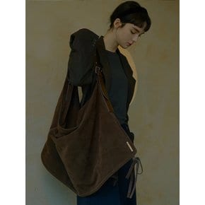 Maxi single string shoulder bag Brown