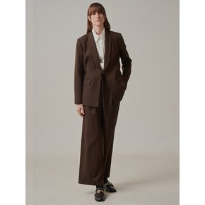 24FW classic wide pants_khaki brown