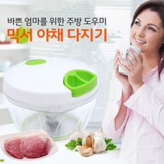 주방용품 야채 다지기 이유식만들기 믹서 다지기