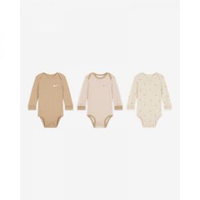 베이비 에센셜 베이비 0~9개월 롱 슬리브 Bodysuits (3 Pack) 56M164 W67