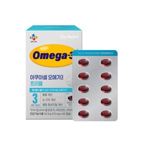 닥터뉴트리 아쿠아셀 오메가3 트리플 515mg*60캡슐(1개월분)