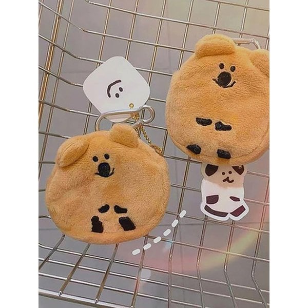 귀여운 쿼카 동전지갑 에어팟케이스 파우치