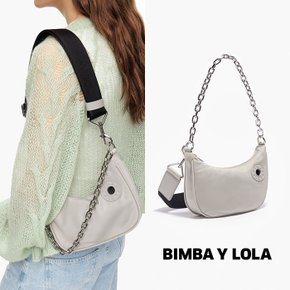 BIMBA Y LOLA 빔바이롤라 S 스톤 나일론 문 숄더 백