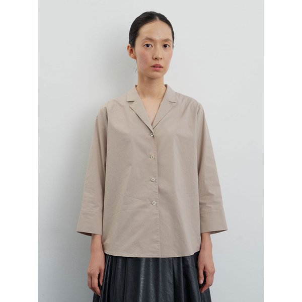 [26SS 재입고] Soft tailored shirt beige